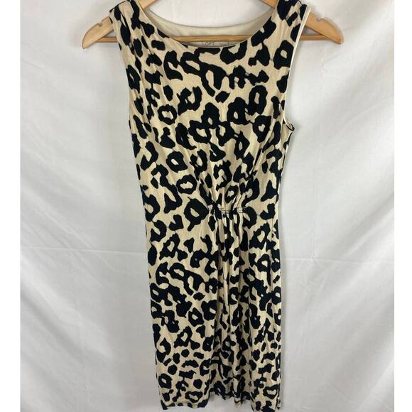 Ann Taylor LOFT Animal Print Sleeveless Dress Size XSP - Picture 1 of 6
